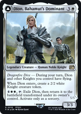 Dion, Bahamut's Dominant // Bahamut, Warden of Light - Prerelease Promo [PFIN-16s]