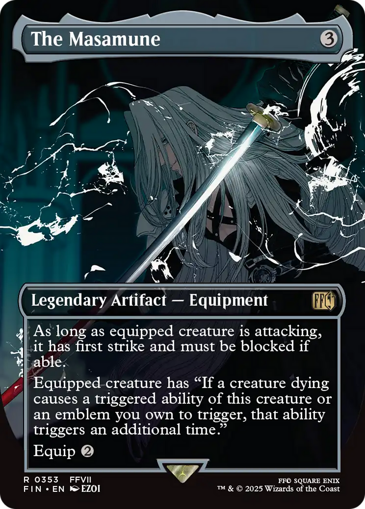 The Masamune - Borderless - Full Art [FIN-353]