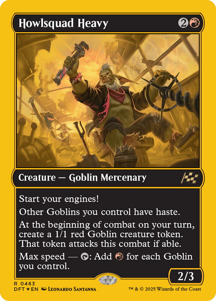 Howlsquad Heavy - First Place Foil [DFT-463]