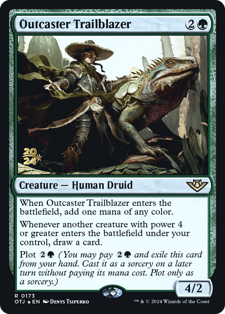 Outcaster Trailblazer - Prerelease Promo [POTJ-173s]
