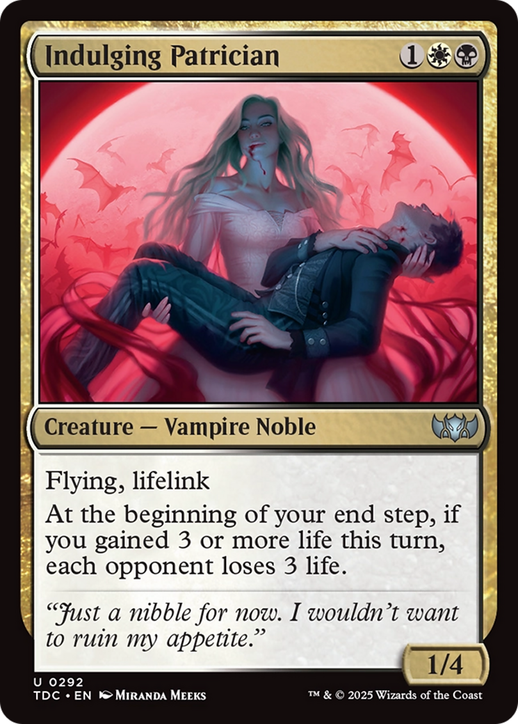 Indulging Patrician [TDC-292]