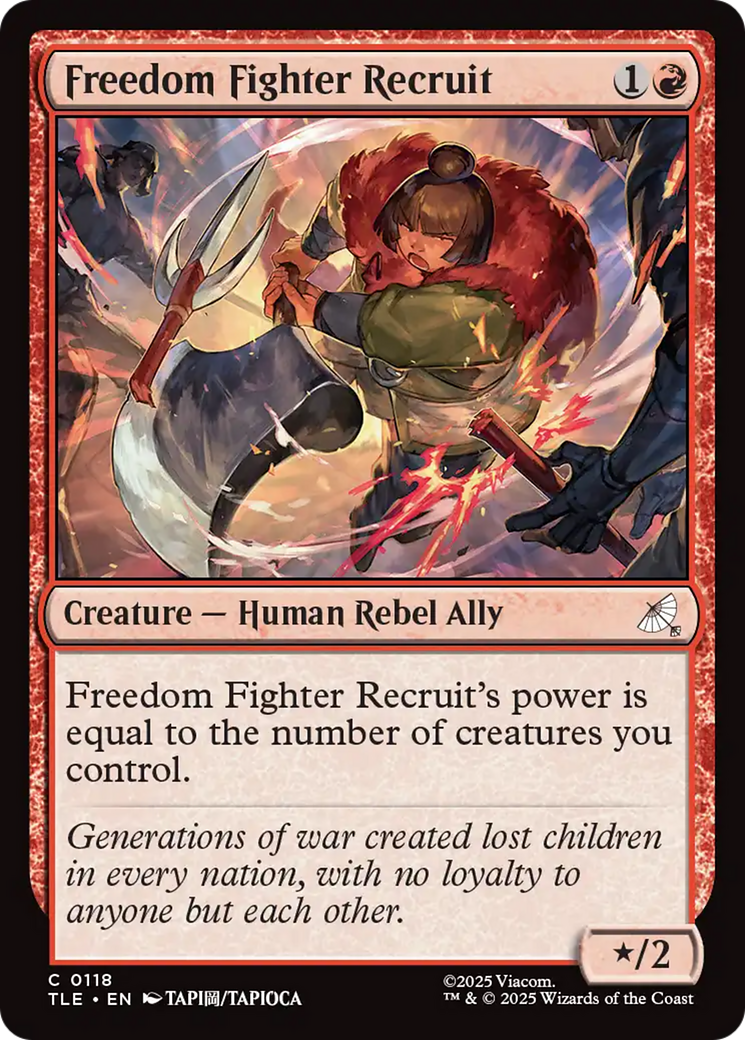 Freedom Fighter Recruit [TLE-118]