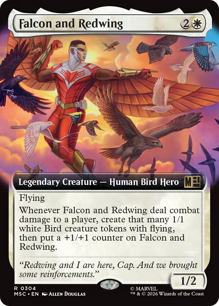 Falcon and Redwing - Extended Art [MSC-304]