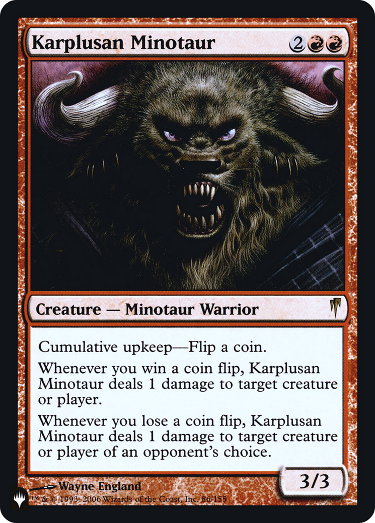 Karplusan Minotaur [PLST-CSP-86]