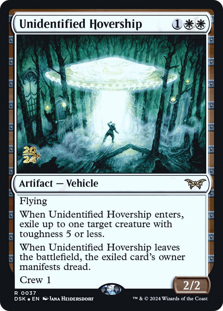 Unidentified Hovership - Prerelease Promo [PDSK-37s]