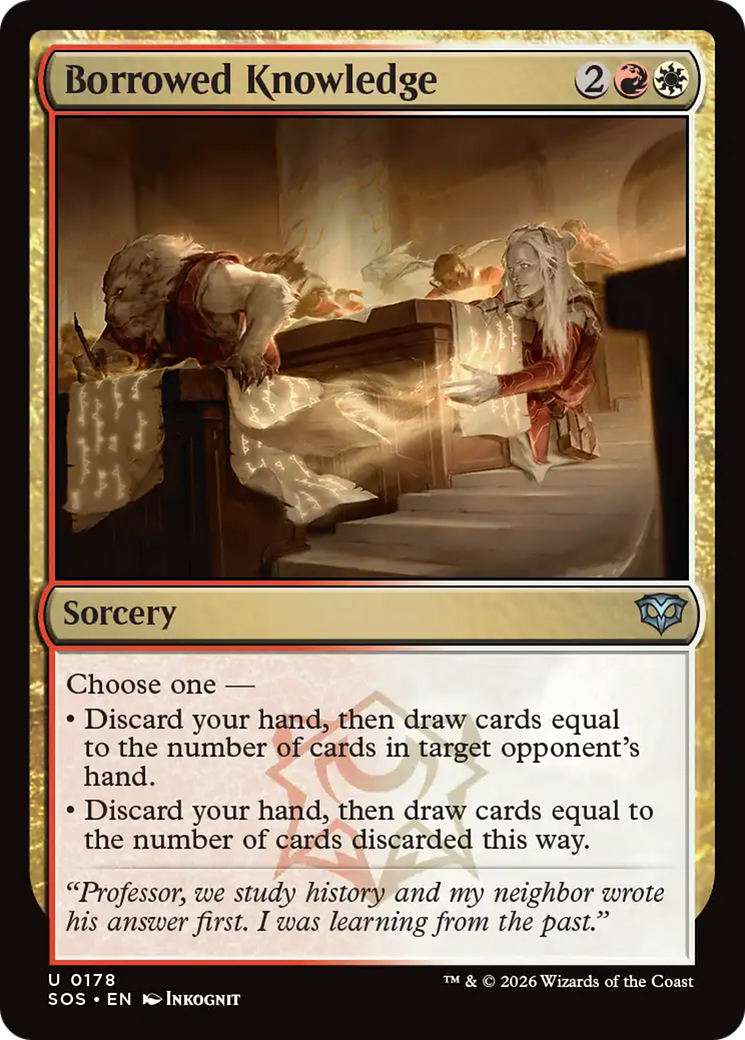 Borrowed Knowledge [SOS-178]