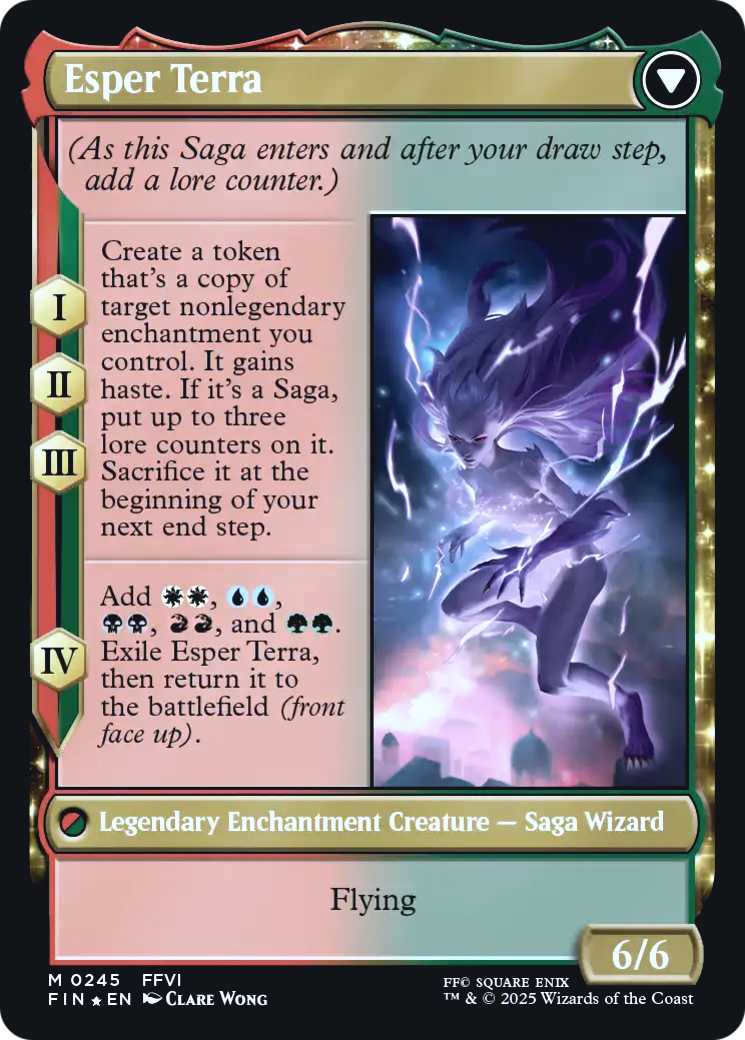 Terra, Magical Adept // Esper Terra - Prerelease Promo [PFIN-245s]
