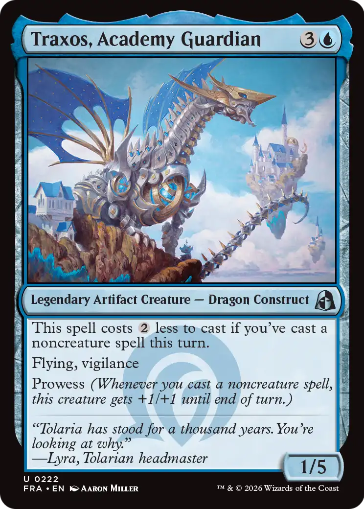 Traxos, Academy Guardian [FRA-222]