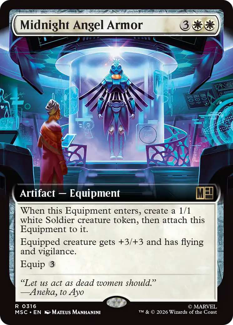 Midnight Angel Armor - Extended Art [MSC-316]