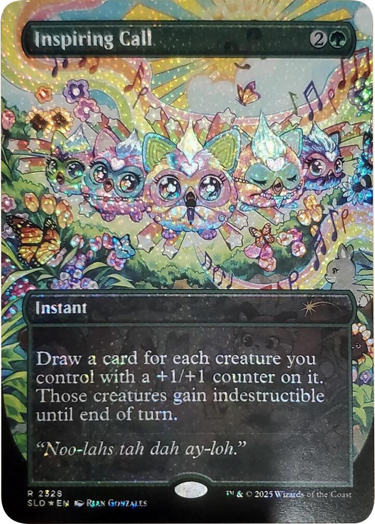 Inspiring Call - Borderless - Full Art [SLD-2328]