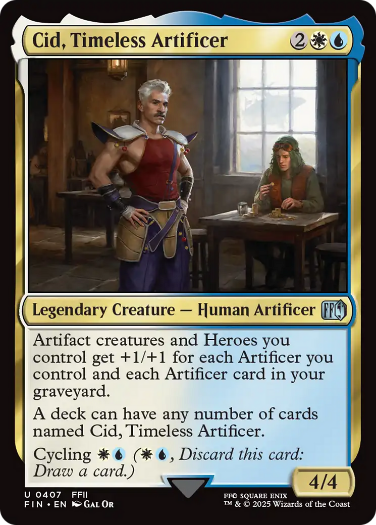 Cid, Timeless Artificer [FIN-407]