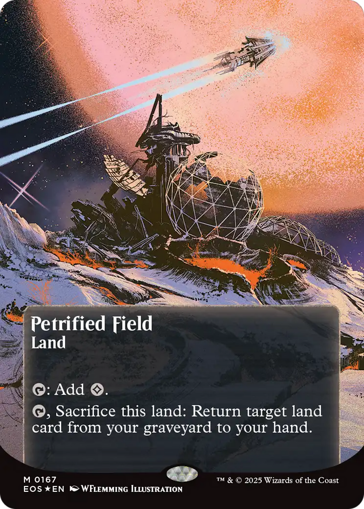 Petrified Field - Borderless - Galaxy Foil - Full Art [EOS-167]