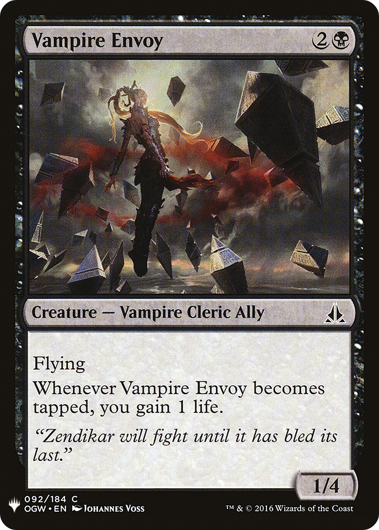 Vampire Envoy [PLST-OGW-92]