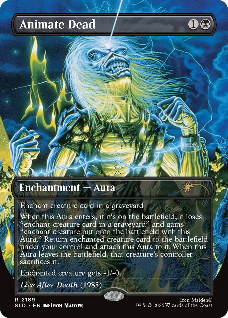 Animate Dead - Borderless - Full Art [SLD-2189]