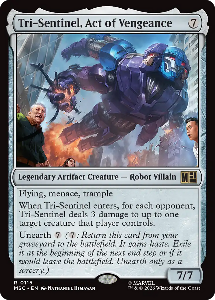 Tri-Sentinel, Act of Vengeance [MSC-115]