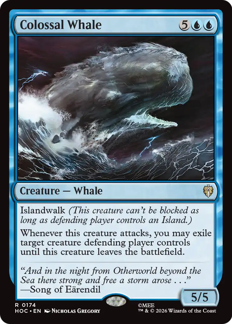Colossal Whale [HOC-174]