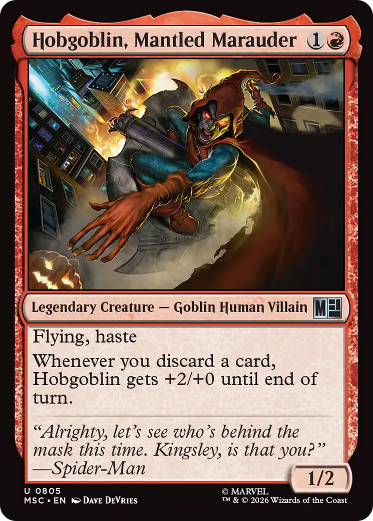 Hobgoblin, Mantled Marauder [MSC-805]
