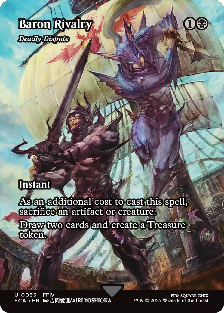 Deadly Dispute - Borderless - Full Art [FCA-33]