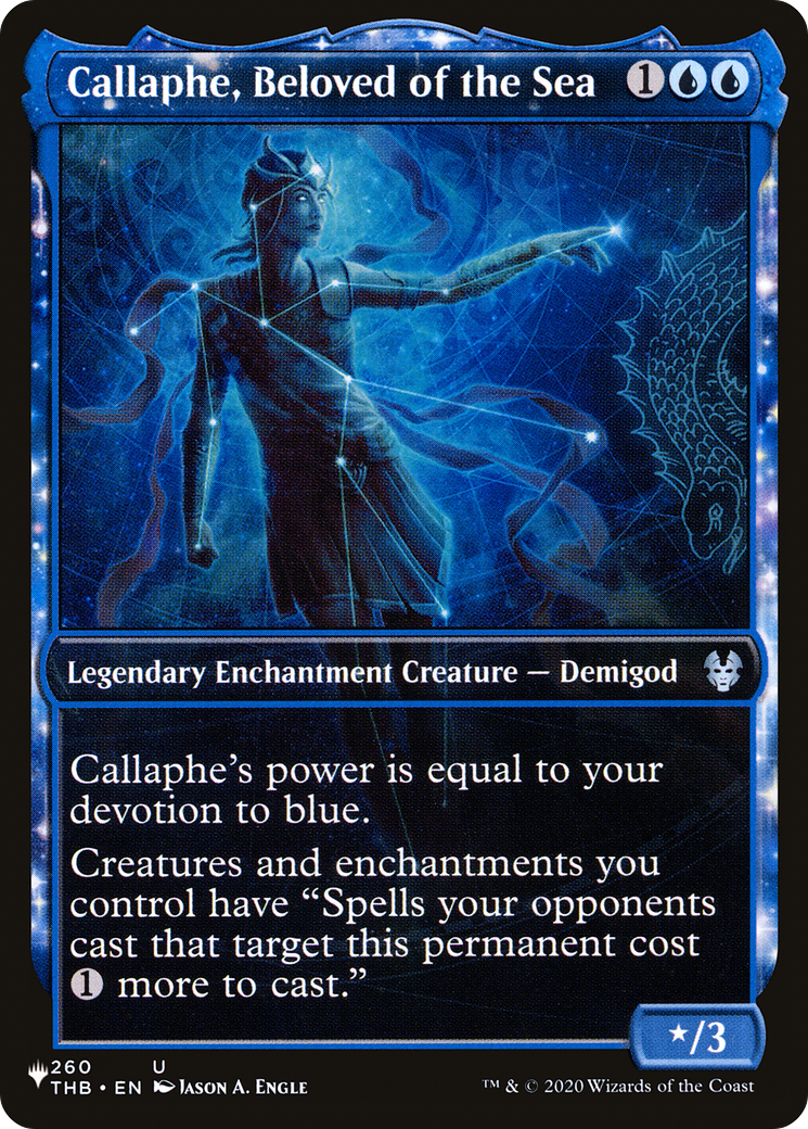 Callaphe, Beloved of the Sea - Showcase - Full Art [PLST-THB-260]