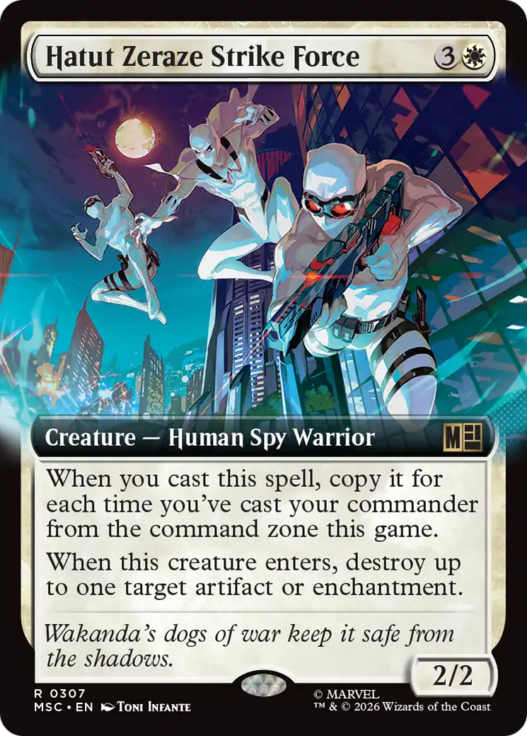 Hatut Zeraze Strike Force - Extended Art [MSC-307]