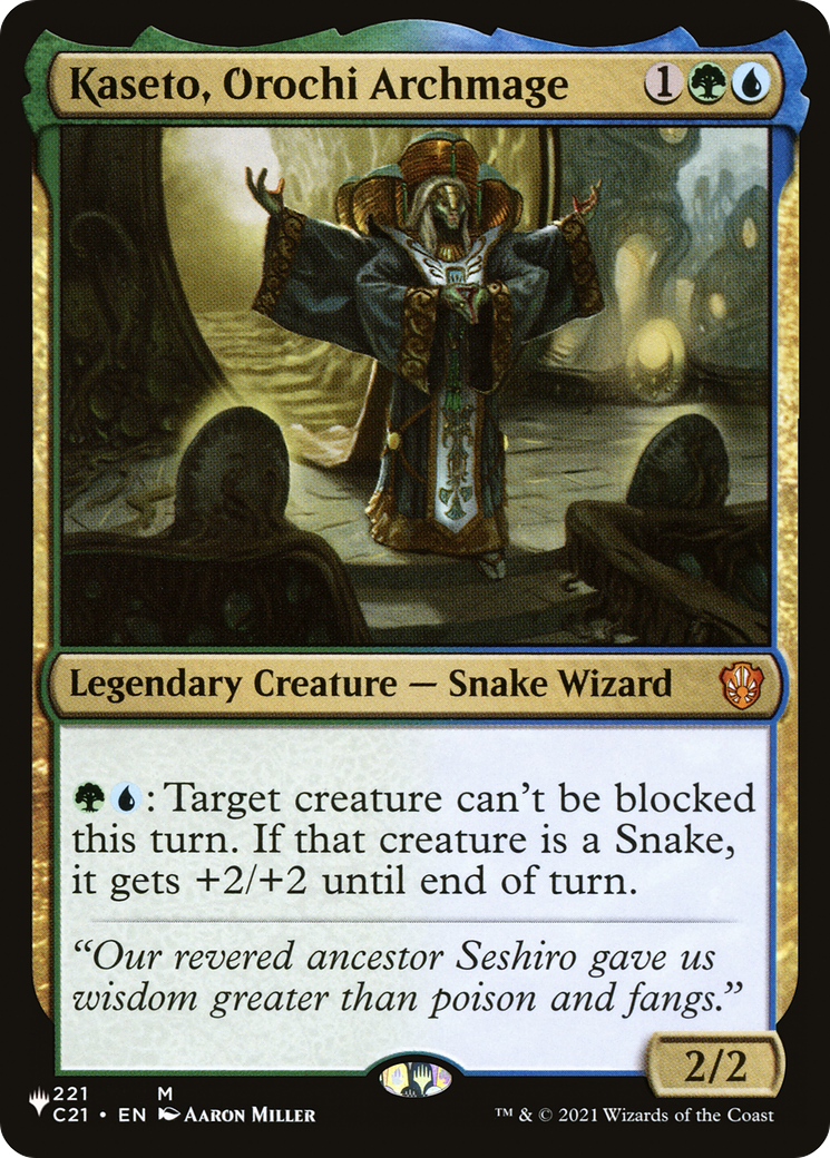 Kaseto, Orochi Archmage [PLST-C21-221]