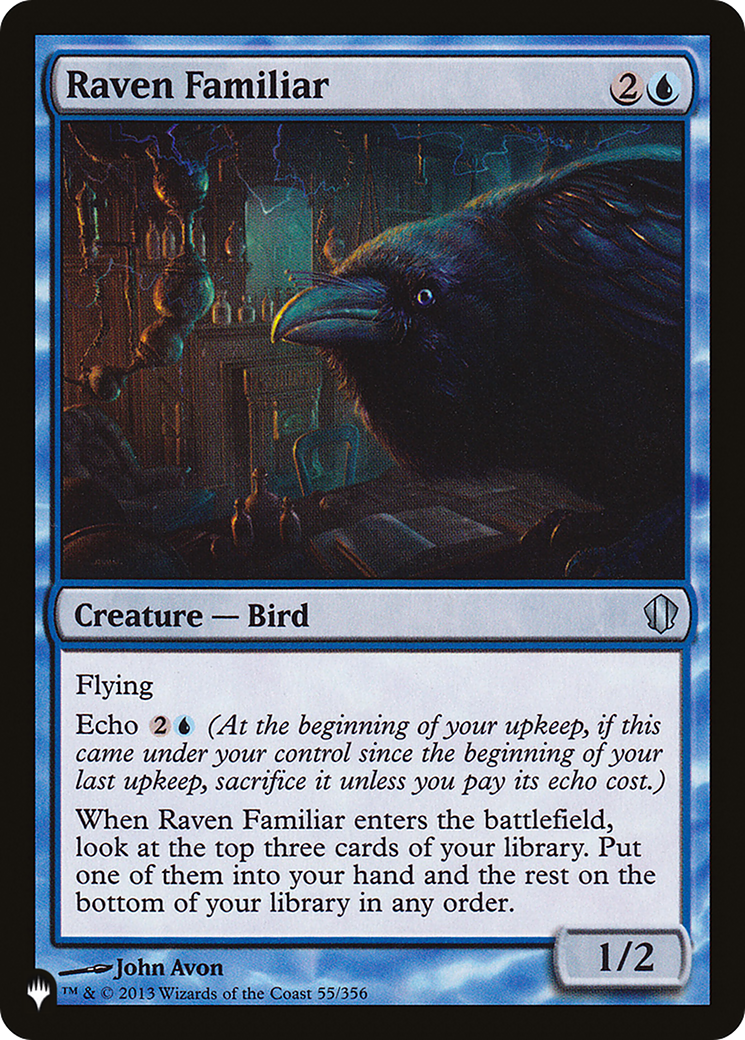 Raven Familiar [PLST-C13-55]