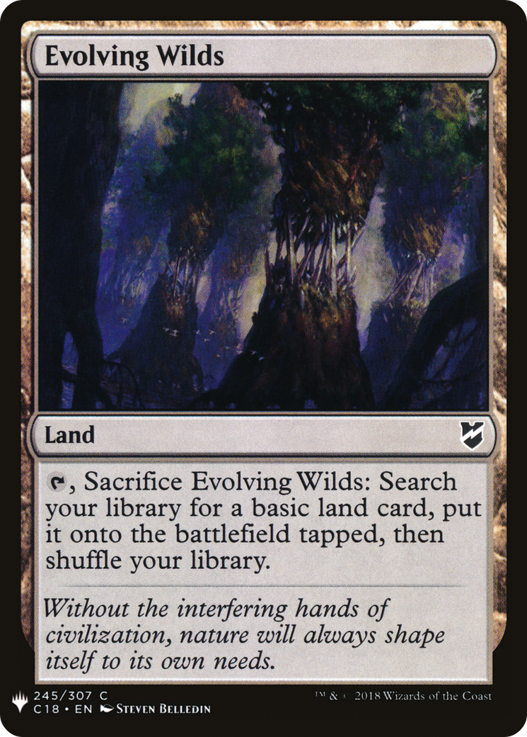 Evolving Wilds [PLST-C18-245]