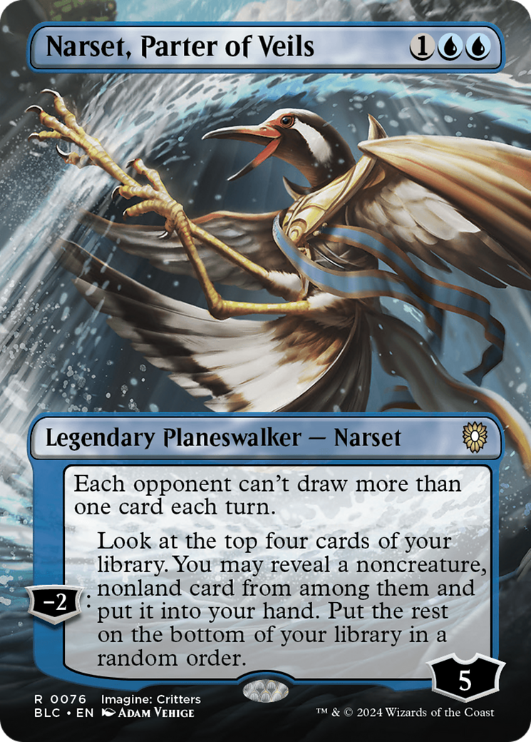 Narset, Parter of Veils - Borderless [BLC-76]