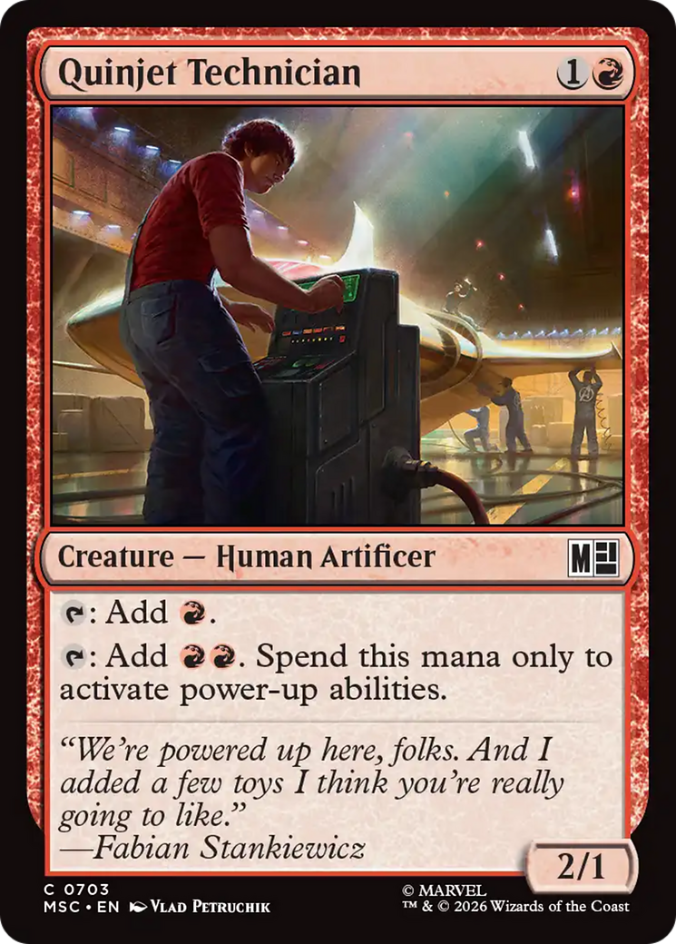 Quinjet Technician [MSC-703]