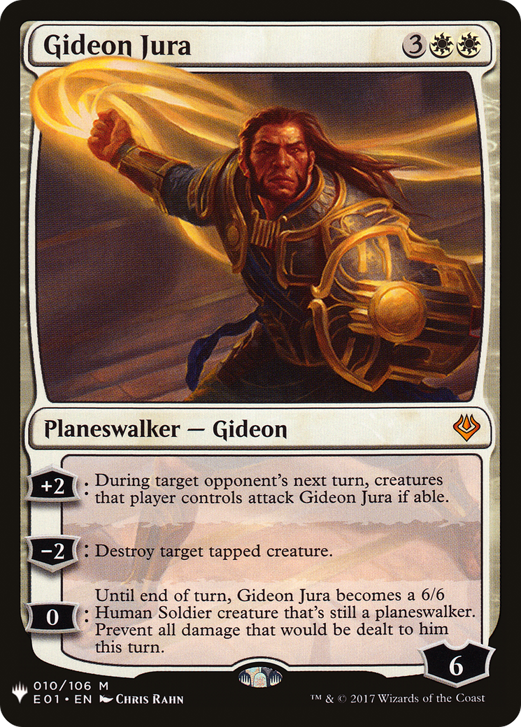 Gideon Jura [PLST-E01-10]