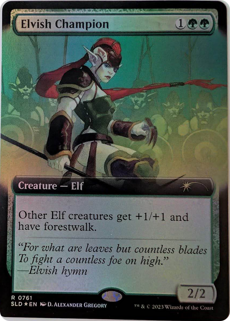 Elvish Champion - Extended Art [SLD-761]