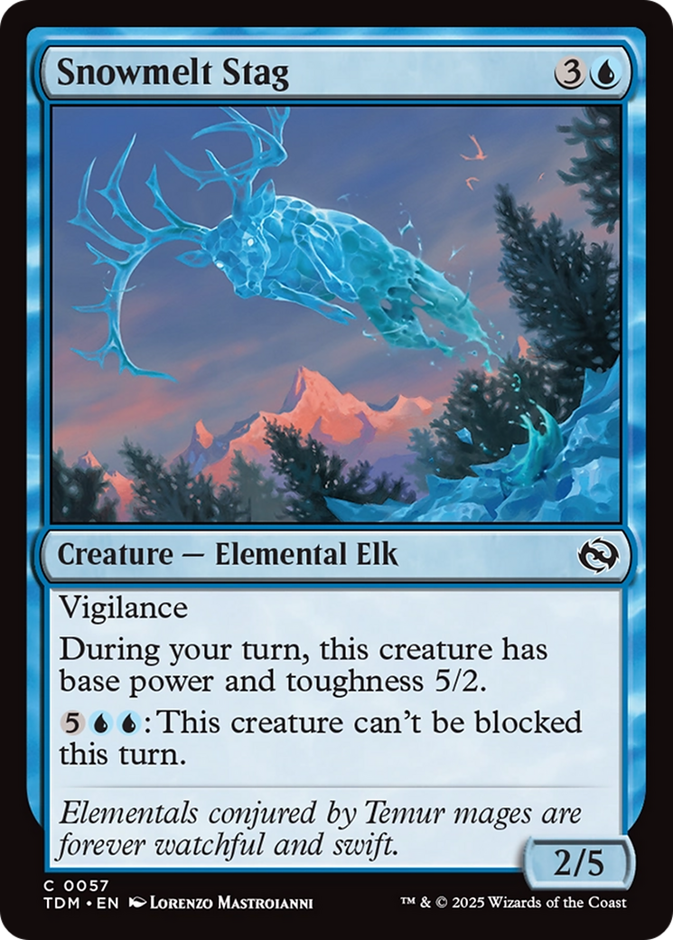 Snowmelt Stag [TDM-57]