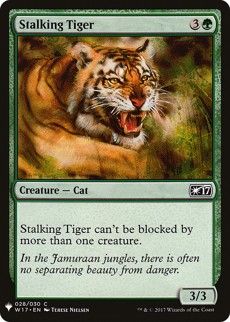 Stalking Tiger [PLST-W17-28]