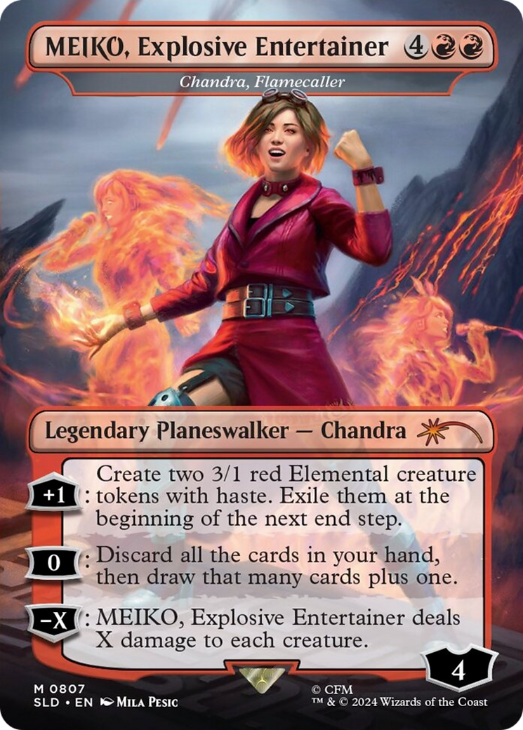 Chandra, Flamecaller - Borderless [SLD-807]