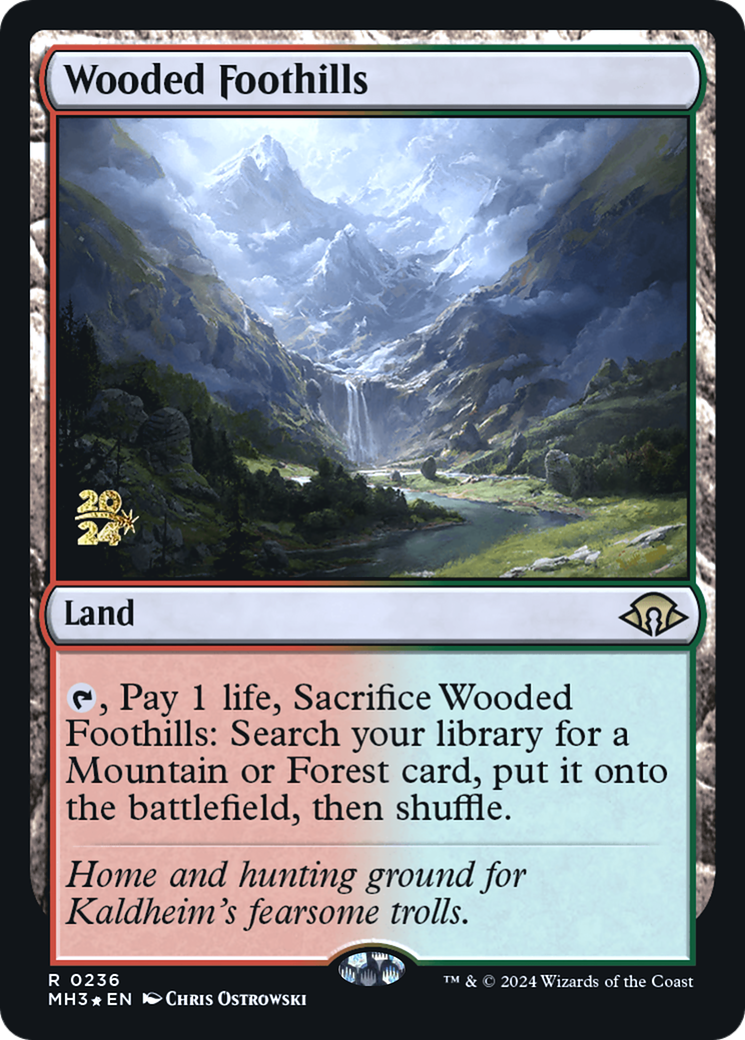 Wooded Foothills - Prerelease Promo [PMH3-236s]