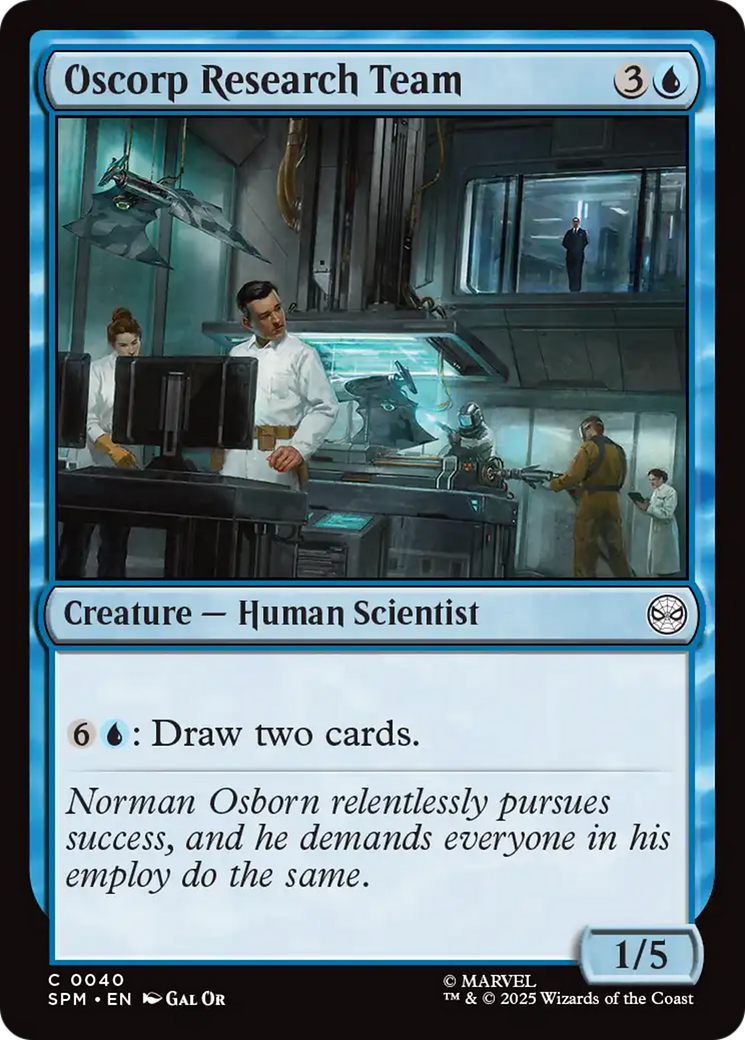 Oscorp Research Team [SPM-40]
