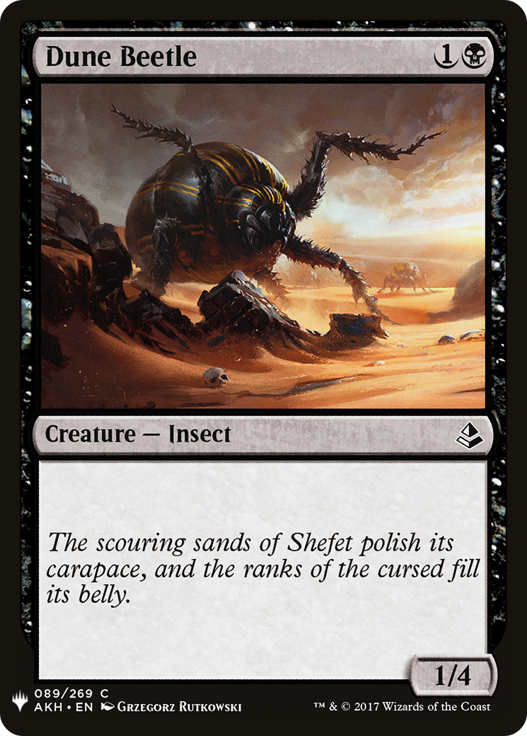 Dune Beetle [PLST-AKH-89]