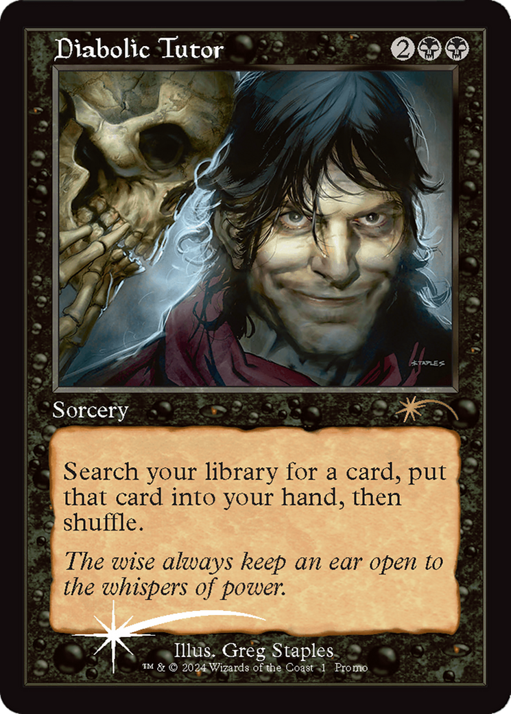 Diabolic Tutor - Promo [PW24-13]