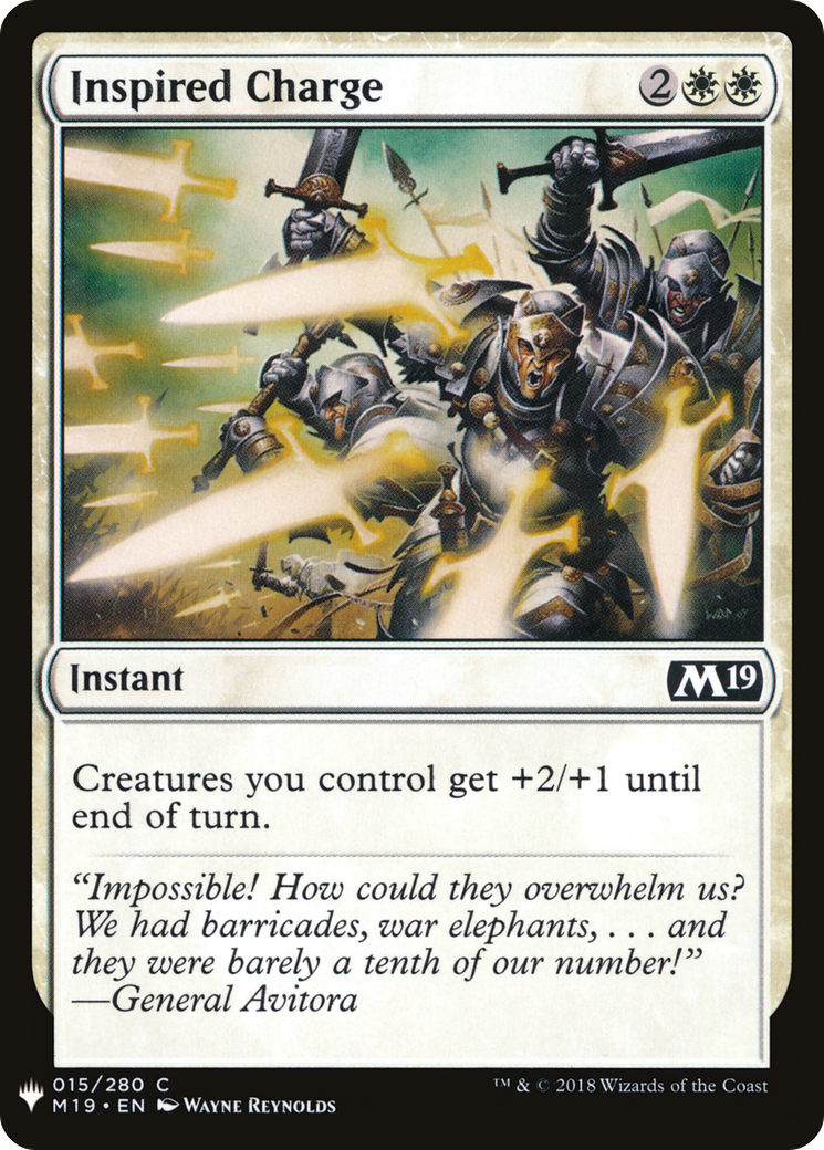 Inspired Charge [PLST-M19-15]