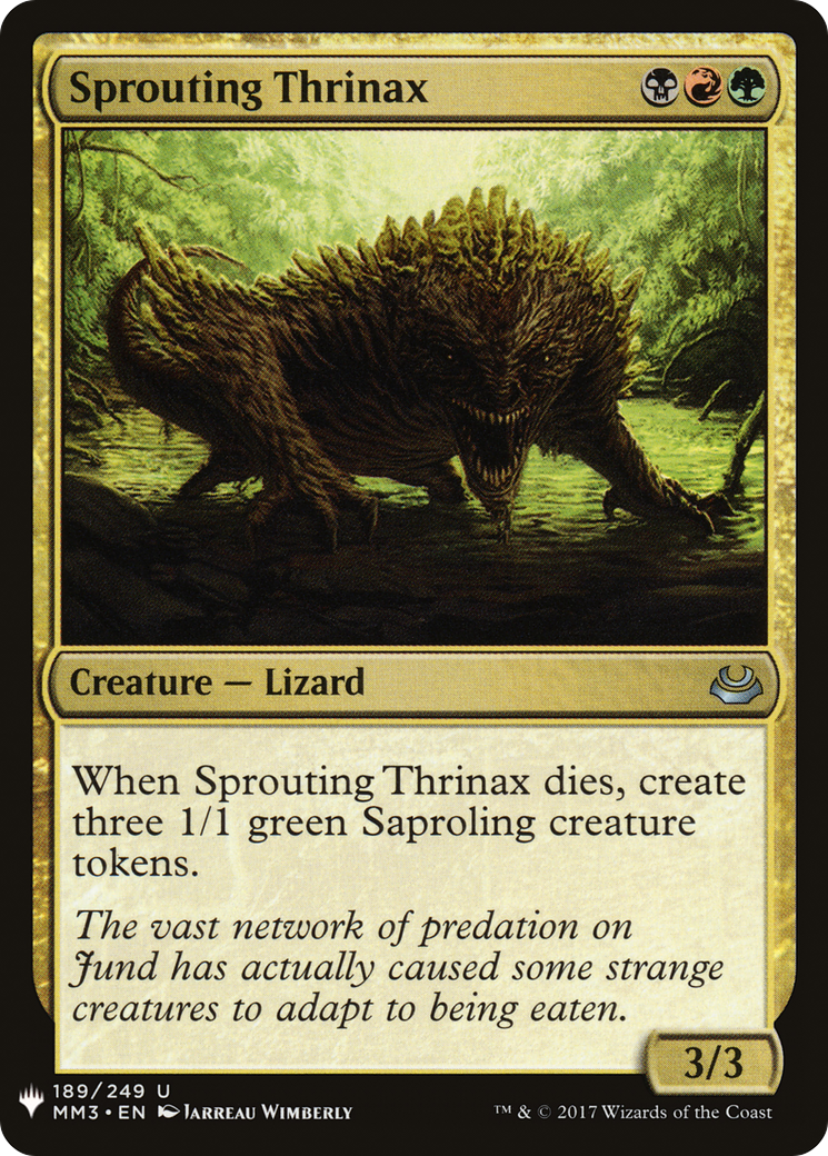 Sprouting Thrinax [PLST-MM3-189]
