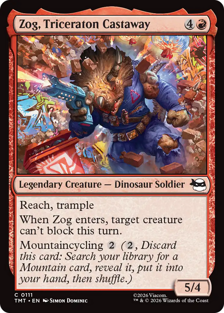 Zog, Triceraton Castaway [TMT-111]
