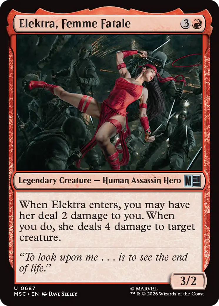 Elektra, Femme Fatale [MSC-687]
