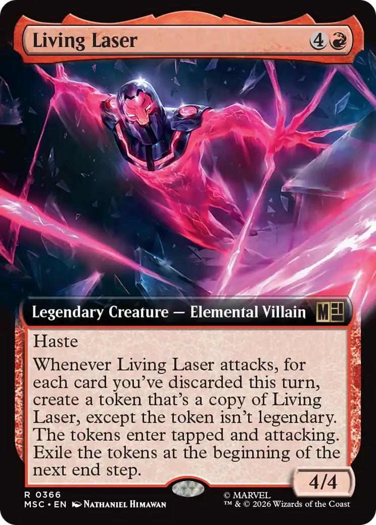 Living Laser - Extended Art [MSC-366]