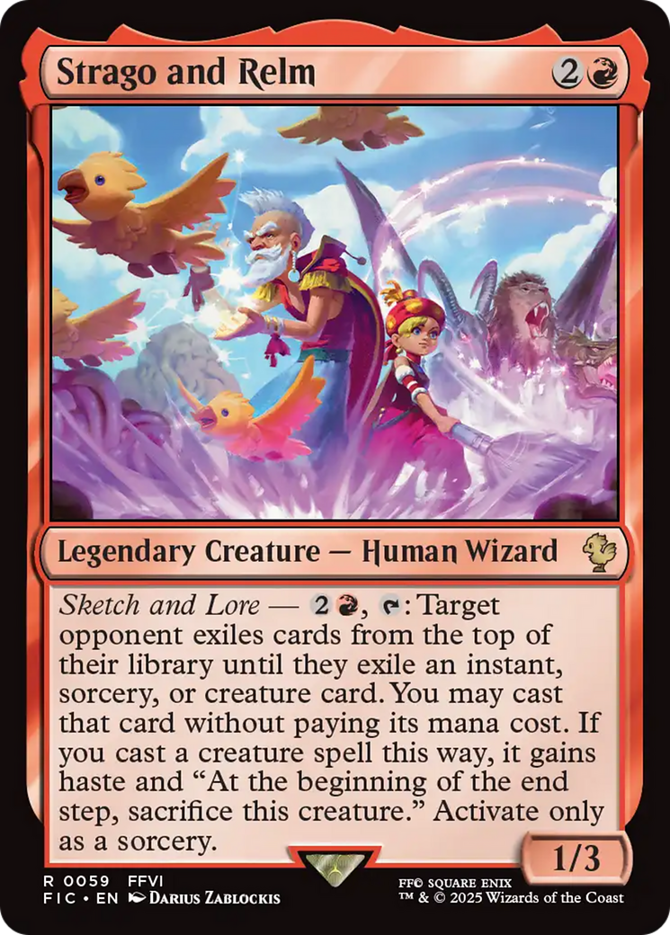 Strago and Relm [FIC-59]