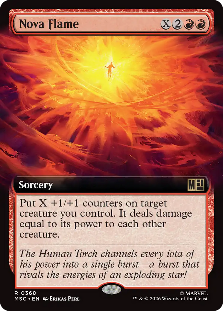 Nova Flame - Extended Art [MSC-368]