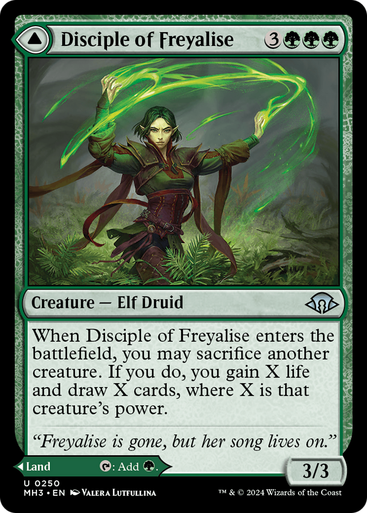 Disciple of Freyalise // Garden of Freyalise [MH3-250]