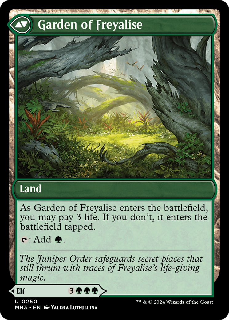 Disciple of Freyalise // Garden of Freyalise [MH3-250]