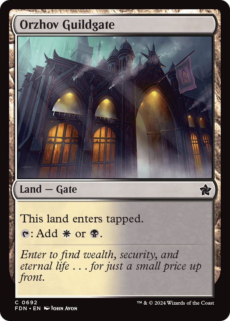 Orzhov Guildgate [FDN-692]