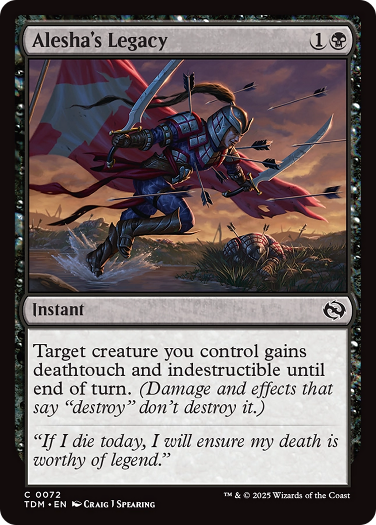 Alesha's Legacy [TDM-72]