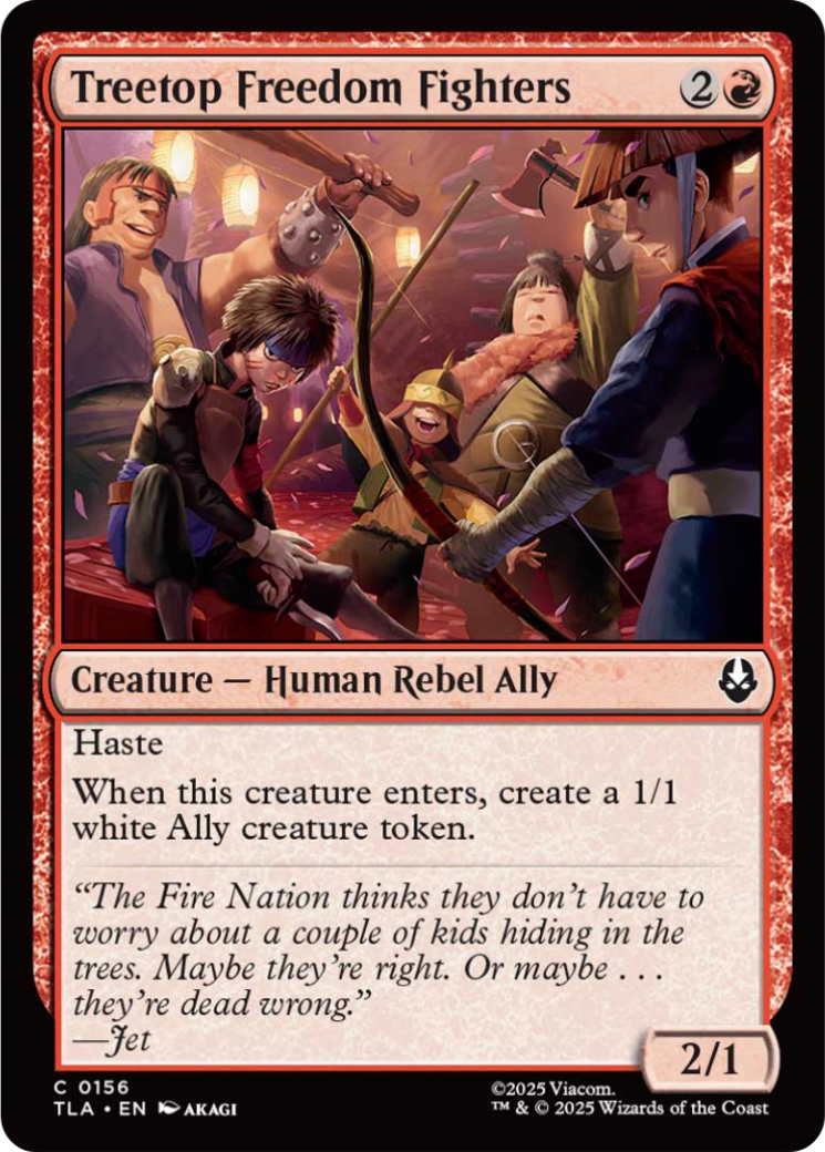 Treetop Freedom Fighters [TLA-156]